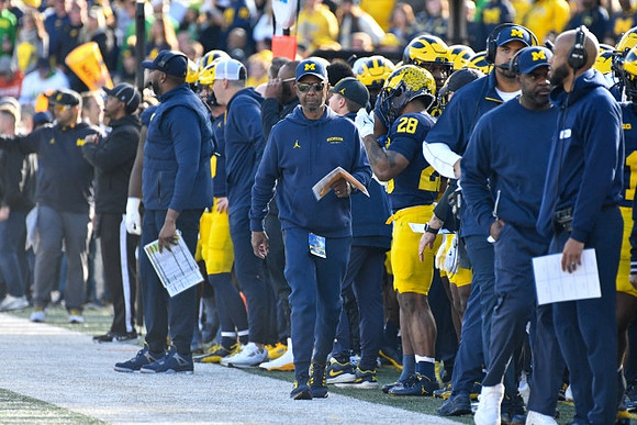 Sherrone Moore, Fred Jackson, and Michigan Team