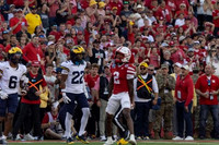 Brandyn Hillman (6) and Elijah Dotson (22)