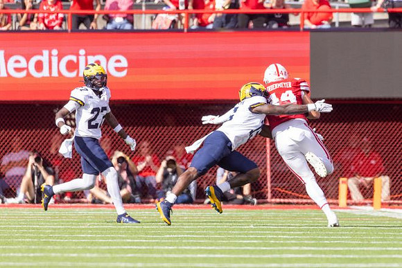 Jayden Sanders (27) and Ernest Hausmann (15)