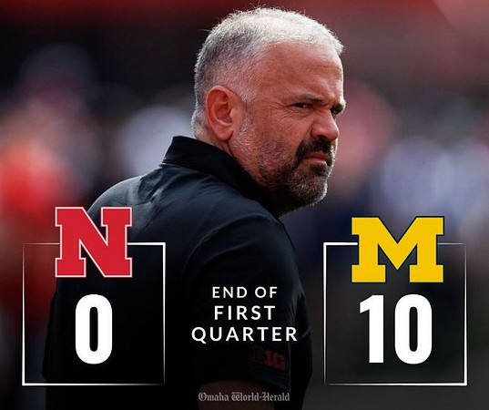 Nebraska Head Coach Matt Rhule