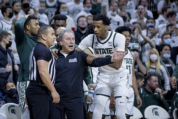 Michigan State Head Coach Tom Izzo