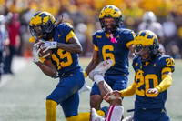 Rod Moore (19), Brandyn Hillman (6), and Zeke Berry (10)