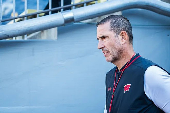 Wisconsin Head Coach Luke Fickell