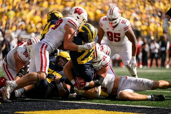 Justice Haynes (22), Blake Frazier (77), and Andrew Sprague (54)