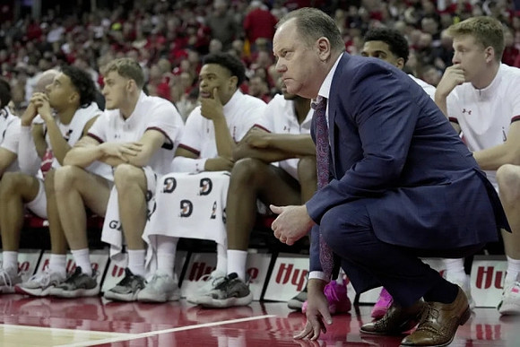 Wisconsin Head Coach Greg Gard
