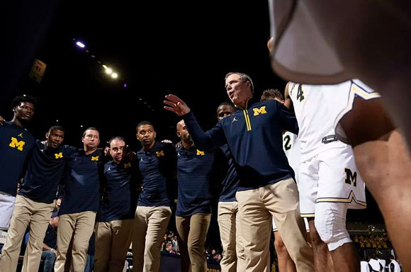 Dusty May and Michigan Team