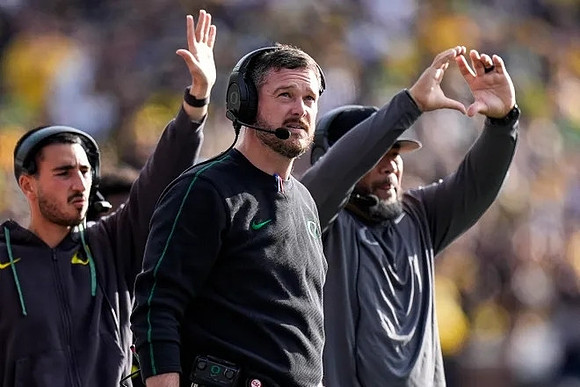 Oregon Head Coach Dan Lanning