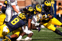 Mason Curtis (25), Derrick Moore (8), Jaishawn Barham (1), Jimmy Rolder (30), and Rayshaun Benny (26)