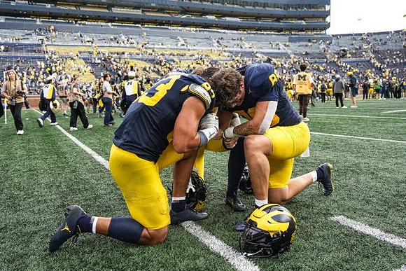 Zack Marshall (83) and Deakon Tonielli (88)