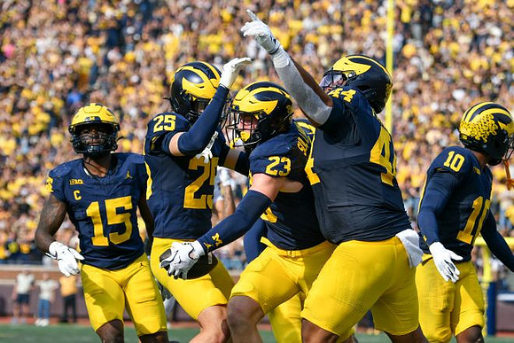 TJ Metcalf (7), Cole Sullivan (23), Mason Curtis (25), and Ernest Hausmann (15)