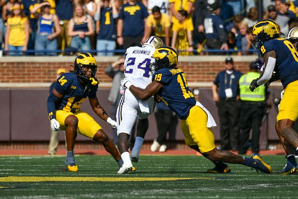 Jordan Young (14), Ernest Hausmann (15), and Derrick Moore (8)