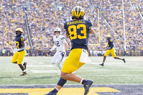 Jasper Parker (27), Zack Marshall (83), and Bryce Underwood (19)