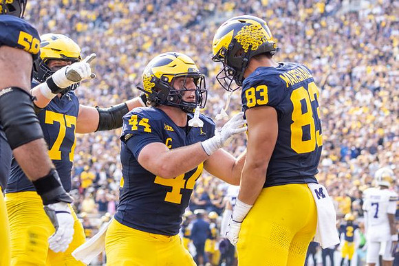 Giovanni El-Hadi (58), Blake Frazier (77), Max Bredeson (44), and Zack Marshall (83)