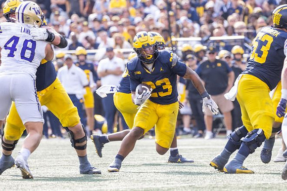 Jordan Marshall (23) and Jake Guarnera (53)