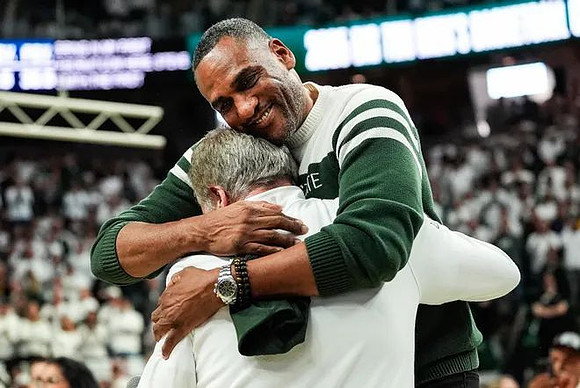 Michigan State Head Coach Tom Izzo