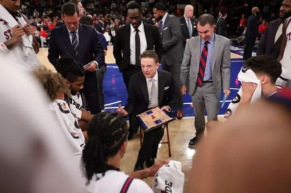 St. John's Head Coach Rich Pitino