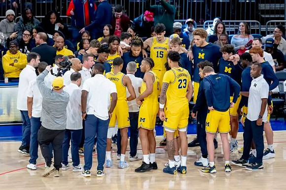 Dusty May and Michigan Team