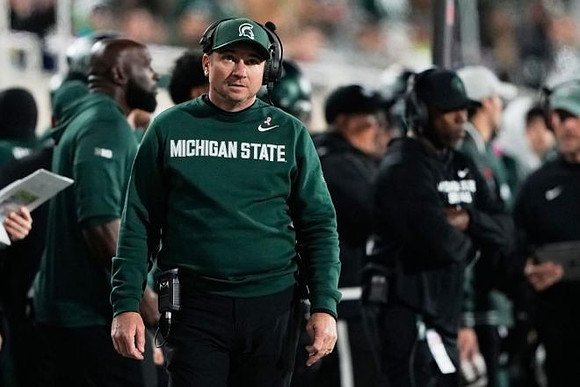 Michigan State Head Coach Jonathan Smith