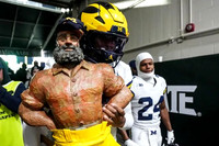 Michigan Team and Paul Bunyan Trophy