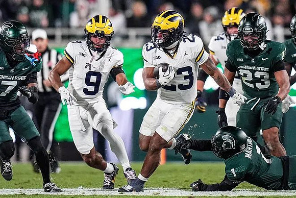 Channing Goodwin (9), Jordan Marshall (23), and Andrew Sprague (54)