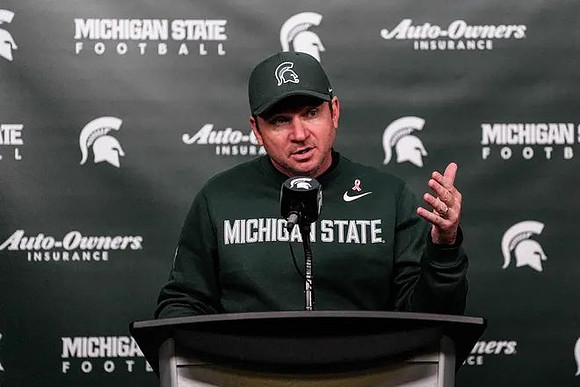 Michigan State Head Coach Jonathan Smith