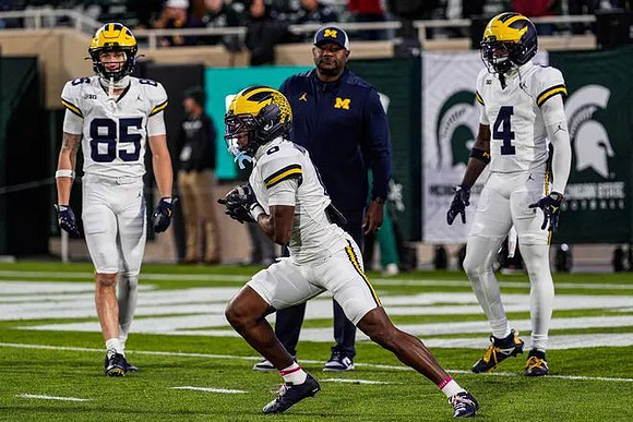 Logan Forbes (85), Semaj Morgan (0), Andrew Marsh (4), and Ron Bellamy