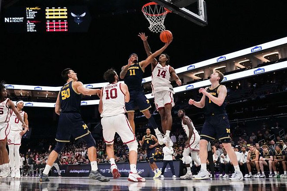 Vladislav Goldin (50), Roddy Gayle Jr. (11), Danny Wolf (1), and Nimari Burnett (4)