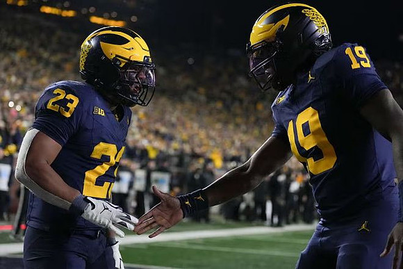 Jordan Marshall (23) and Bryce Underwood (19)