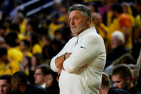 Oakland Head Coach Greg Kampe