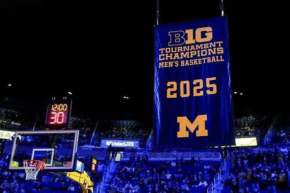 2025 Big Ten Tournament Championship Banner