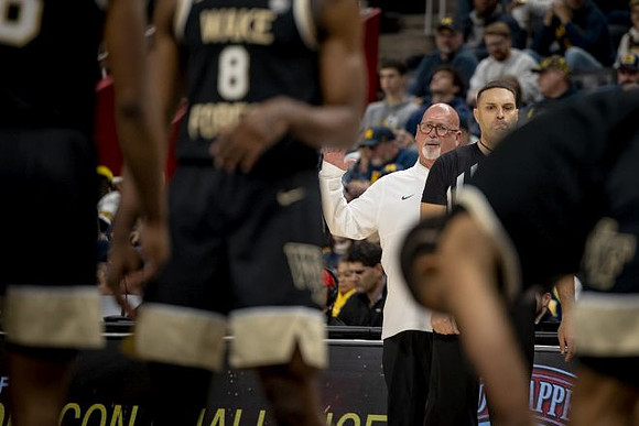Wake Forest Head Coach Steve Forbes