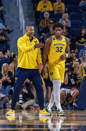 Juwan Howard and Tarris Reed Jr. (32)