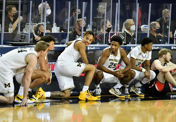 Jaron Faulds (44), Adrien Nunez (0), Terrance Williams II (5), Jace Howard (25), and Zeb Jackson (3)
