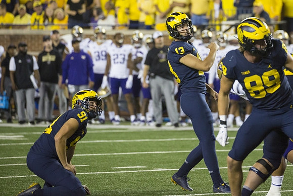 Brad Robbins (91), Jake Moody (13), and Carter Selzer (89)