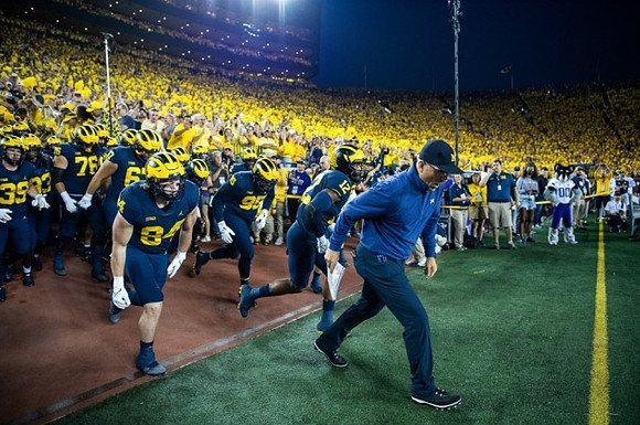 Jim Harbaugh, and Michigan Team