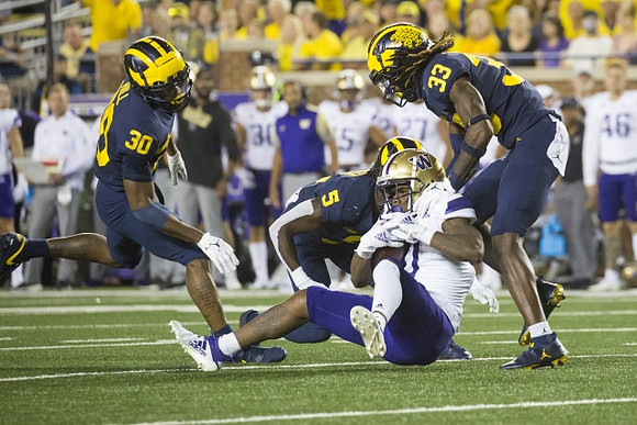Daxton Hill (30), DJ Turner (5), and German Green (33)