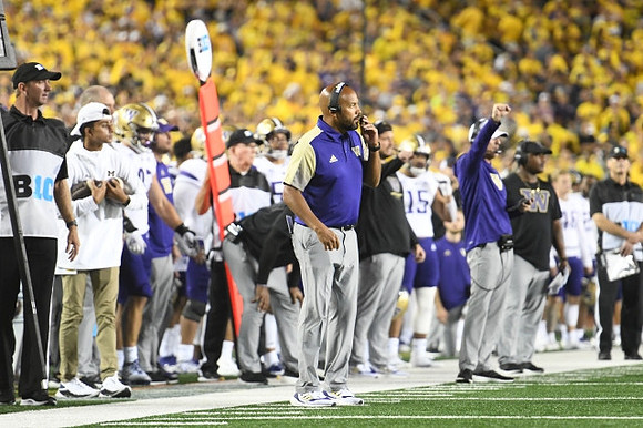 Washington Head Coach Jimmy Lake