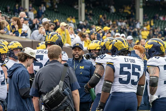 Sherrone Moore and Michigan Team
