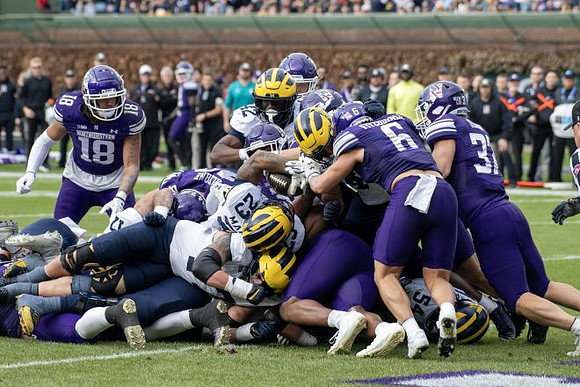 Andrew Sprague (54), Jalen Hoffman (42), Jordan Marshall (23), and Marlin Klein (17)