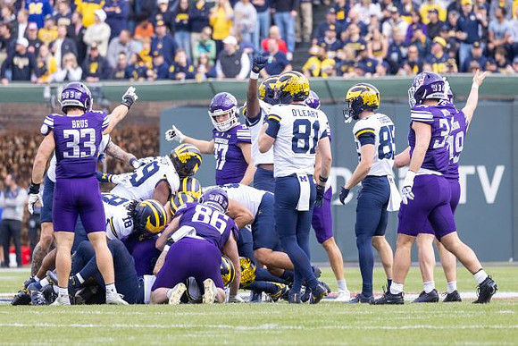 Troy Bowles (18), Peyton O'Leary (81), and Logan Forbes (85)