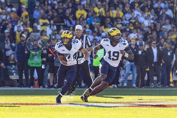Bryson Kuzdzal (24) and Bryce Underwood (19)