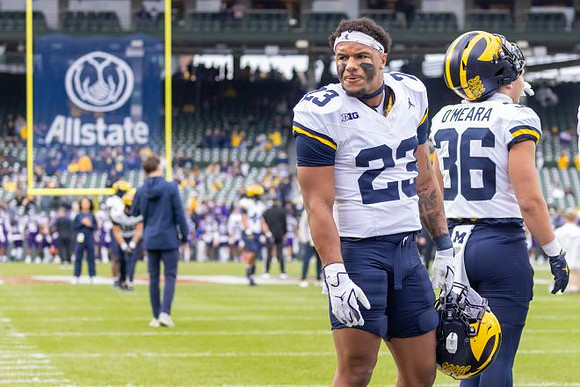 Jordan Marshall (23) and Tomas O'Meara (36)