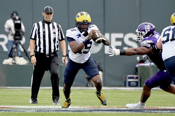 Bryce Underwood (19) and Greg Crippen (51)