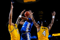 Yaxel Lendeborg (23) and Nimari Burnett (4)