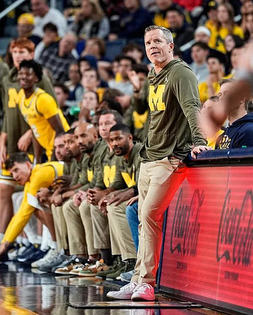 Dusty May and Michigan Team