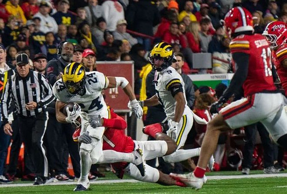 Bryson Kuzdzal (24) and Channing Goodwin (9)