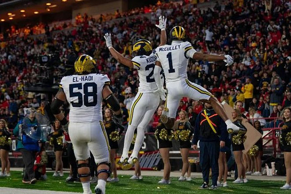 Giovanni El-Hadi (58), Bryson Kuzdzal (24), and Donaven McCulley (1)
