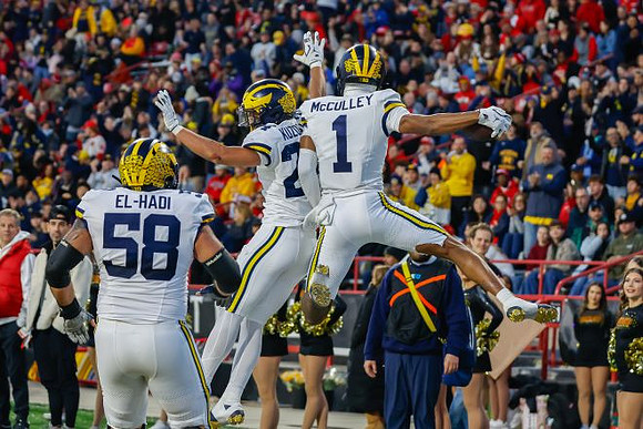 Giovanni El-Hadi (58), Bryson Kuzdzal (24), and Donaven McCulley (1)
