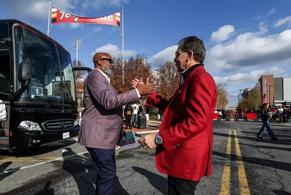Maryland Head Coach Mike Locksley