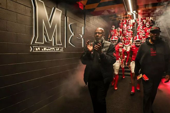 Maryland Head Coach Mike Locksley